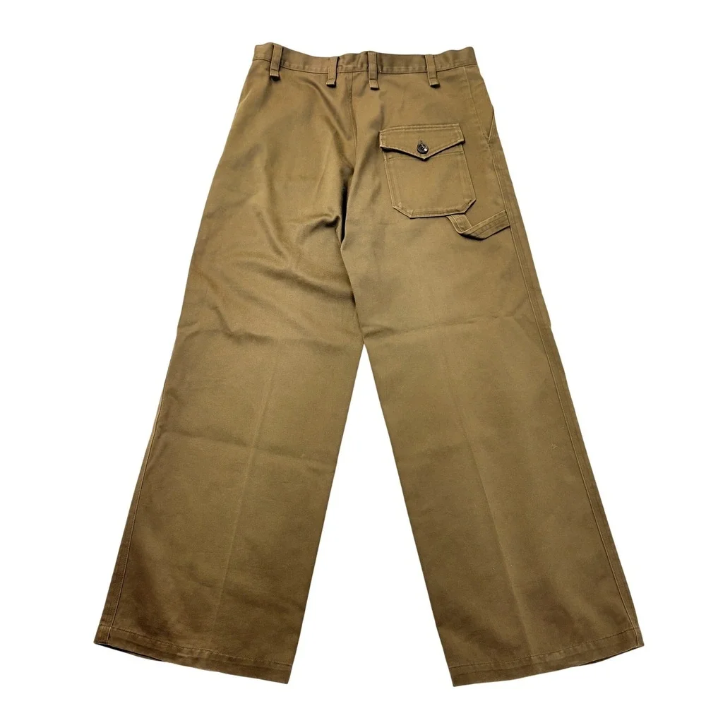 Y's Yohji Yamamoto Military Style Cargo Pants Workwear‎ Wide Leg Trousers